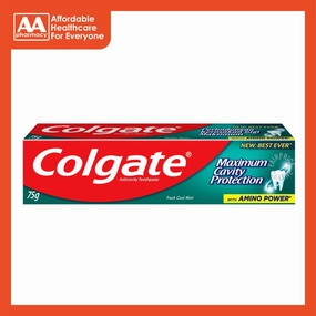 Colgate Cavity Protection Maximum Toothpaste 75g (Fresh Cool Mint)