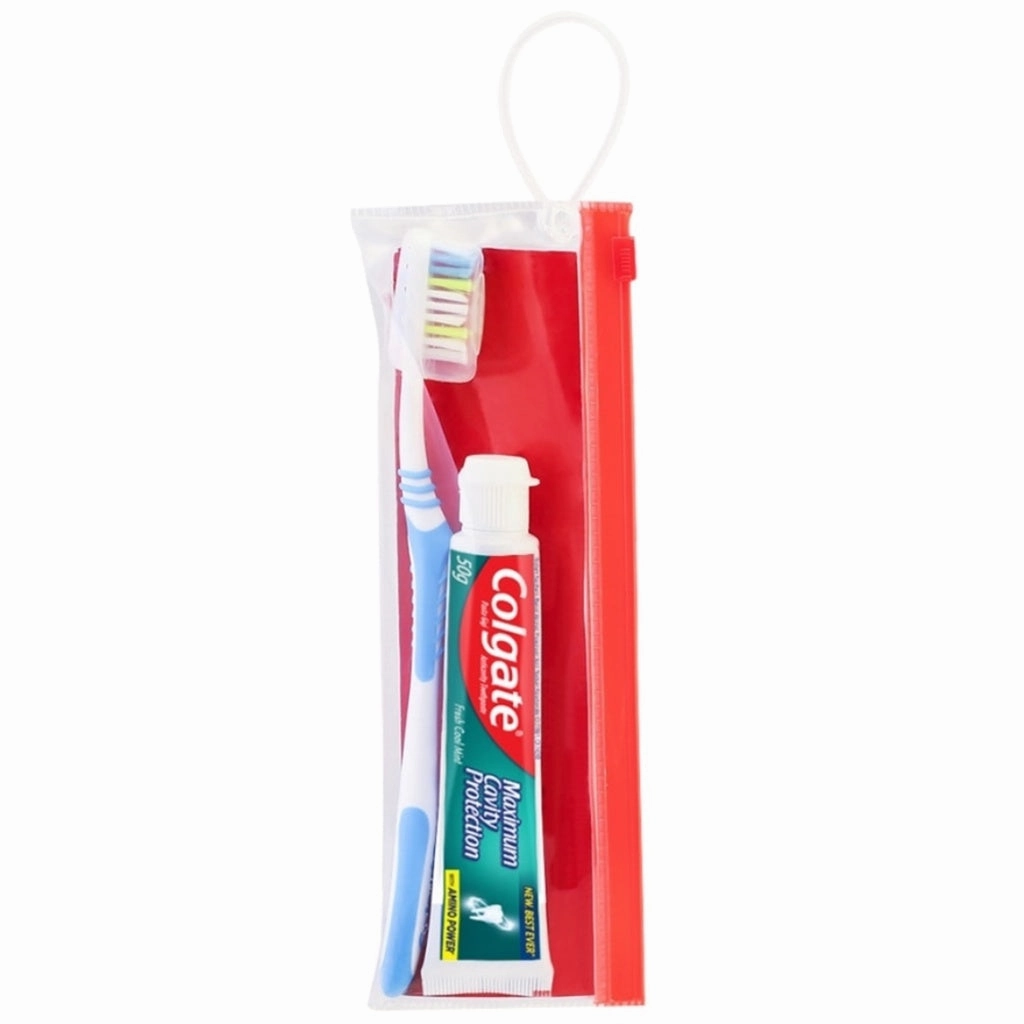 Colgate Cdc Red 50g   Extra Clean Toothbrush Travel Pack