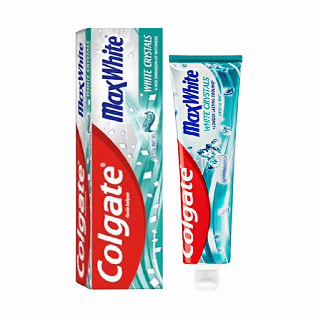 Colgate MaxWhite Whitening Crystal Mint Gel Toothpaste - 100ml