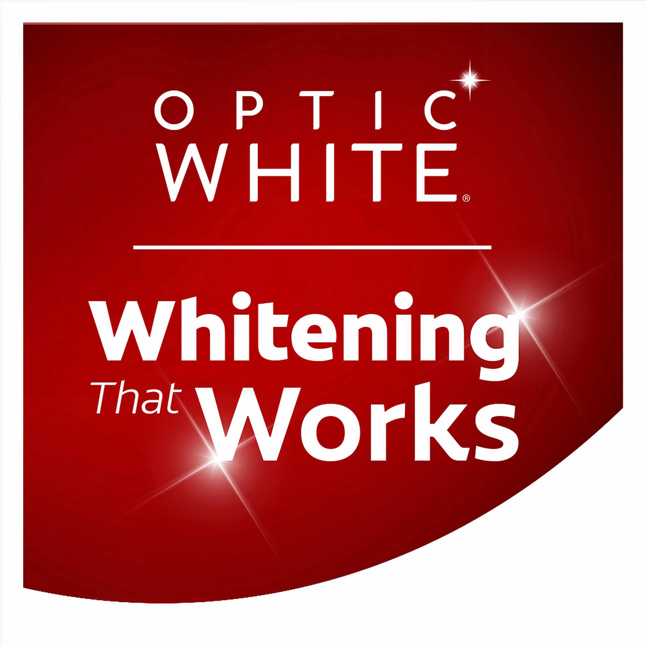 Colgate Optic White Whitening Mouthwash, 2% Hydrogen Peroxide & Optic White Advanced Teeth Whitening Toothpaste, 2% Hydrogen Peroxide Toothpaste, Sparkling White, 3.2 Oz, 3 Pack