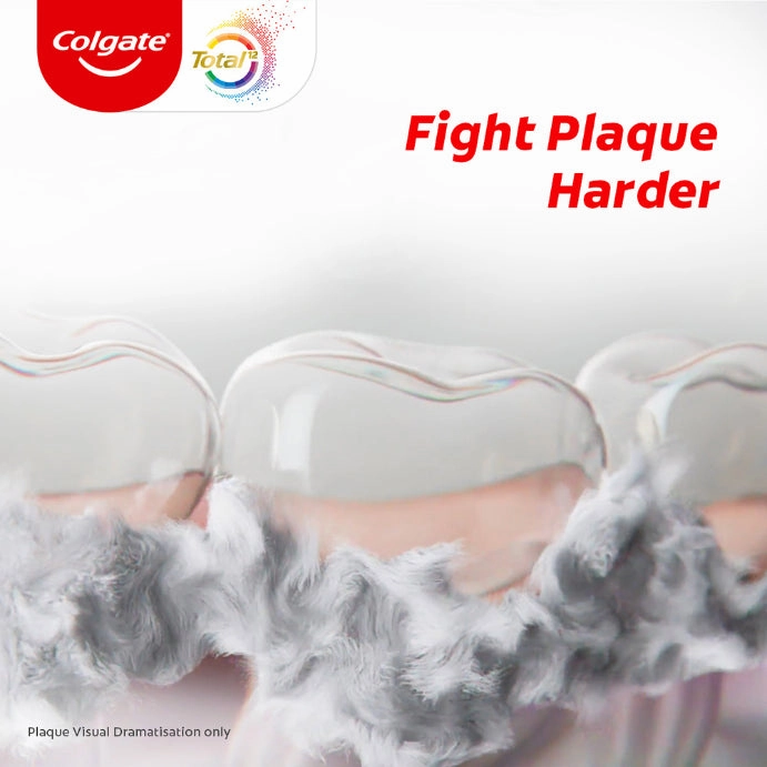 Colgate Total Plaque Release Toothpaste Farm-grown Natural Mint 95g
