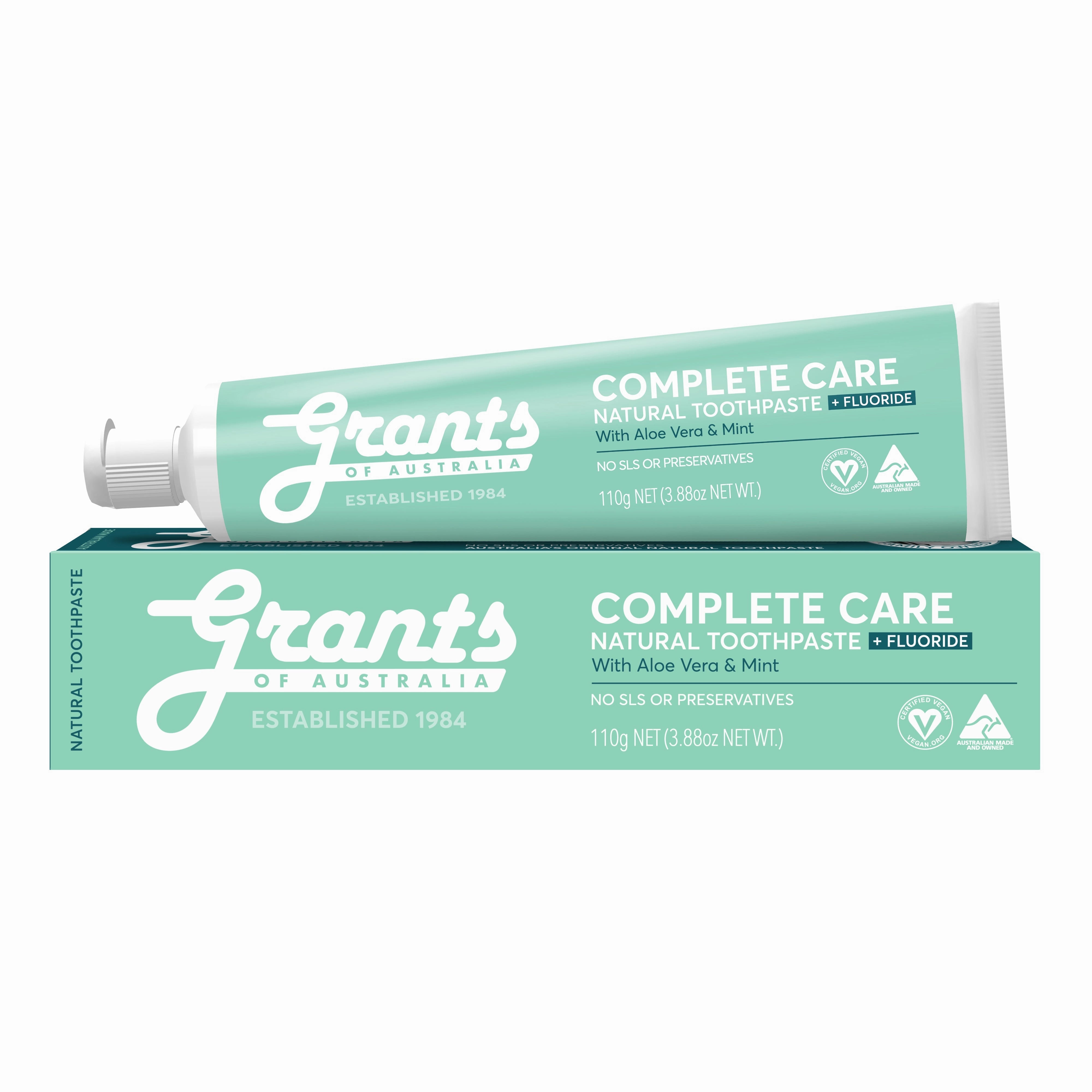 Complete Care Natural Toothpaste - With Fluoride