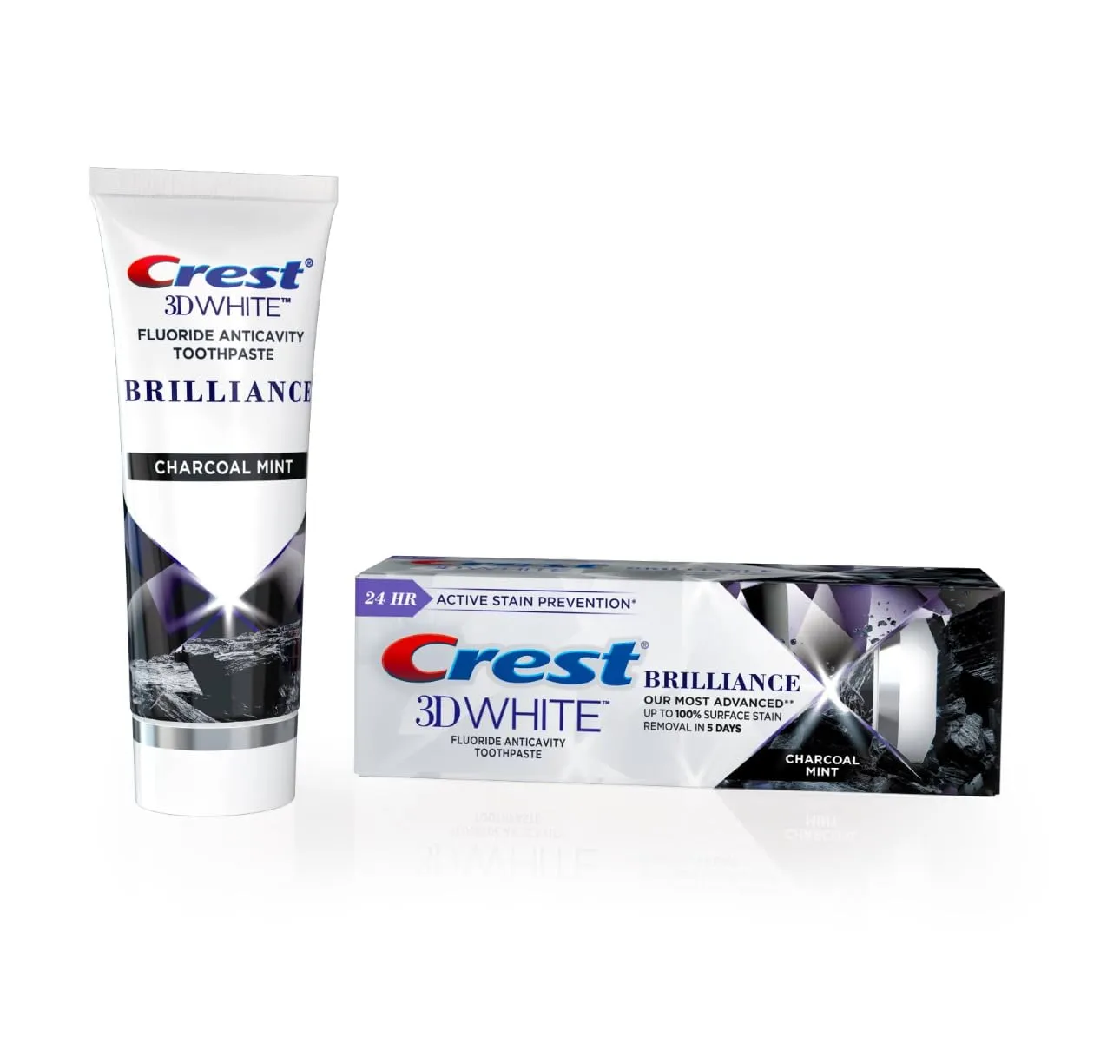 Crest 3D White Brilliance Charcoal Toothpaste