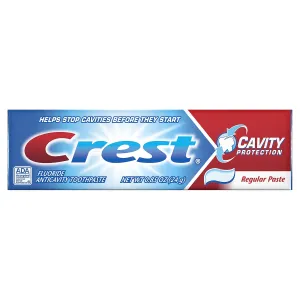 Crest Cavity Protection Regular Toothpaste, 0.85 Ounce (pack Of 36)