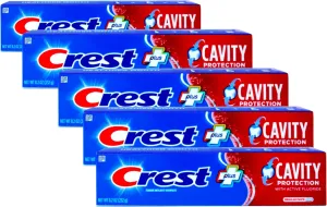 Crest Cavity Protection Toothpaste Regular - 8.2 oz, Pack of 5