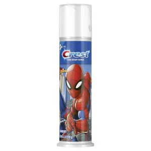 Crest Kid's Toothpaste Pump, Featuring Marvel's Spiderman Flavor, Strawberry, 4.32 Ounce