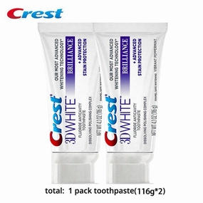Crest 3D White Brilliance Toothpaste Fluoride Anticavity Toothpaste