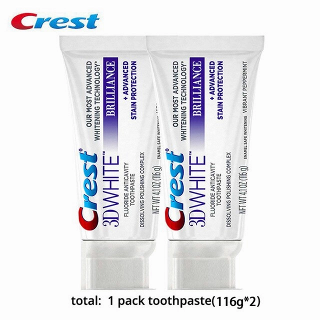 Crest 3D White Brilliance Toothpaste Fluoride Anticavity Toothpaste