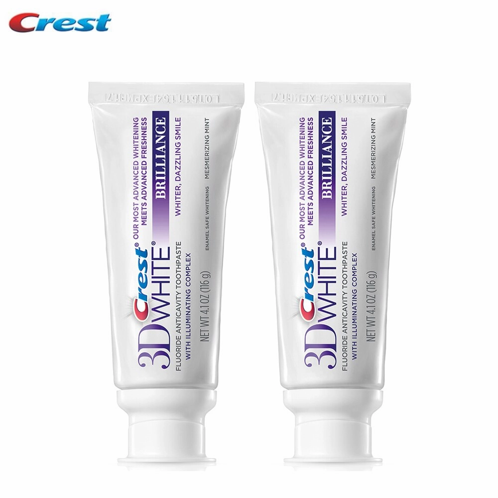 Crest 3D White Brilliance Toothpaste Fluoride Anticavity Toothpaste