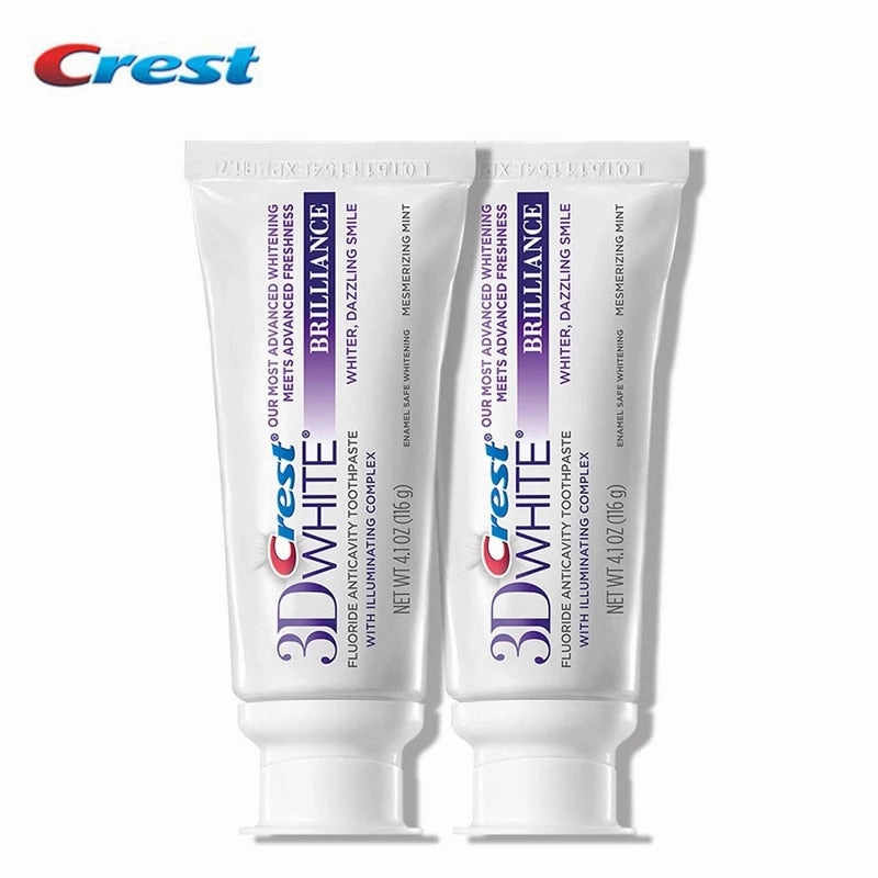 Crest 3D White Brilliance Toothpaste Fluoride Anticavity Toothpaste