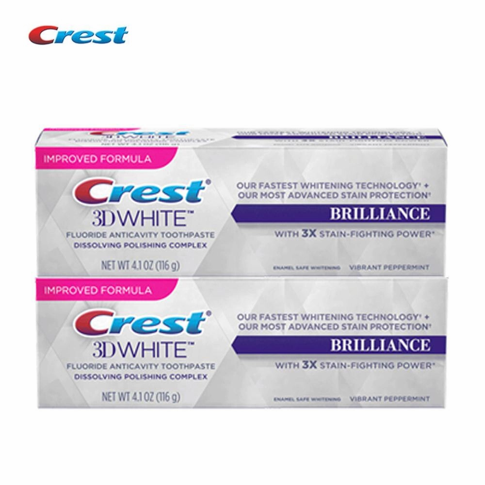 Crest 3D White Brilliance Toothpaste Fluoride Anticavity Toothpaste