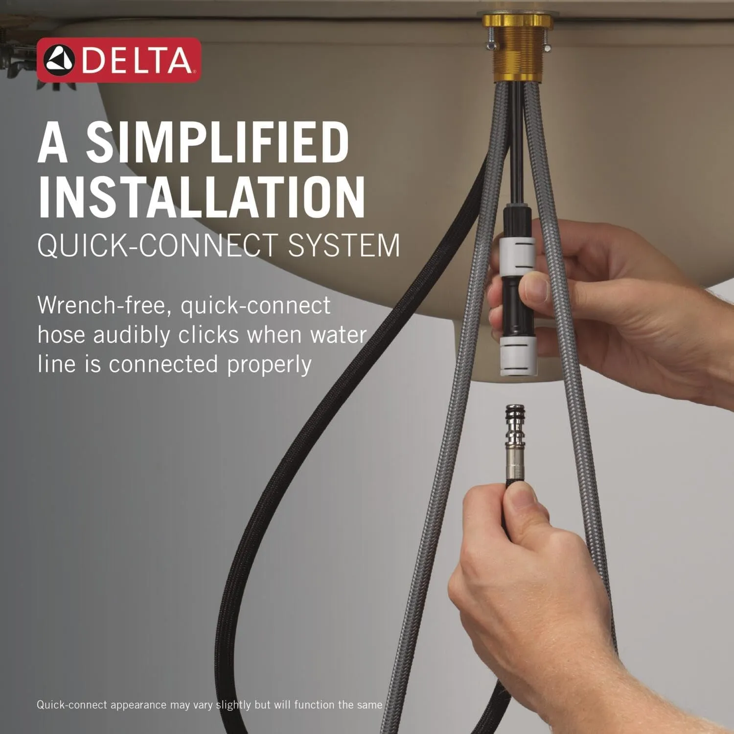 Delta Nicoli Matte Black Bathroom Faucet with Sprayer, 8 Inch 3 Hole Widespread Bathroom Sink Faucet with Pull Out Sprayer, Push-Pop Drain, Matte Black 35749LF-BLPD