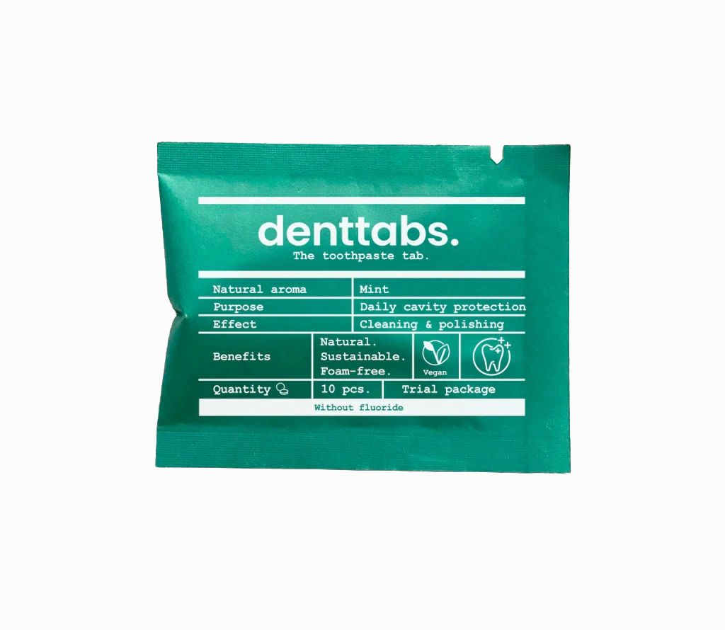 DENTtabs Tooth Tablets Sachet | Trial Package