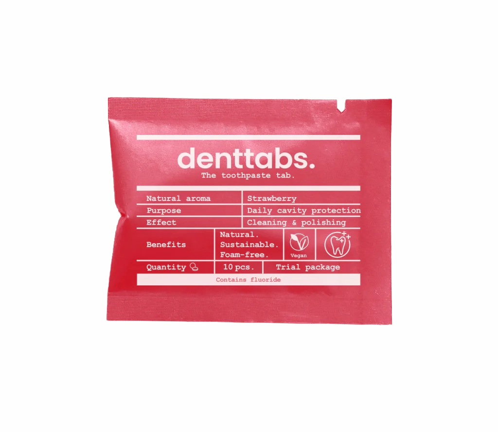 DENTtabs Tooth Tablets Sachet | Trial Package