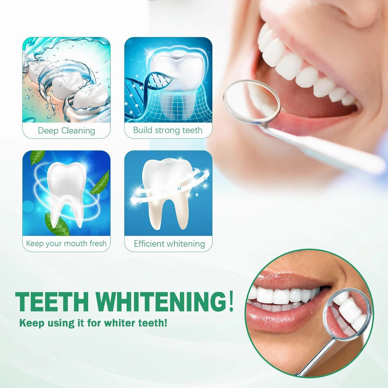 Dodorado Hydroxyapatite Toothpaste - 7.5% Nano Hydroxyapatite Toothpaste, Sensitive Teeth Whitening Toothpaste for Adults and Kids, Enhanced Teeth Whitening and Protection (3)