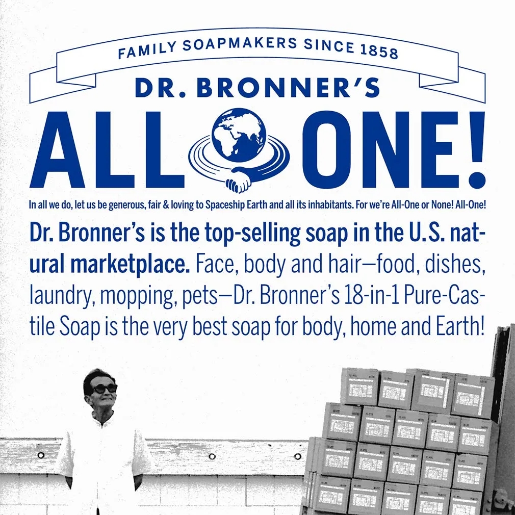 Dr. Bronner’s - All-One Toothpaste (Peppermint, 1 Ounce, 3-Pack) - 70% Organic Ingredients, Natural and Effective, Fluoride-Free, SLS-Free, Helps Freshen Breath, Reduce Plaque, Whiten Teeth, Vegan