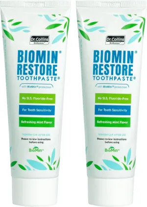 Dr. Collins Biomin Tooth Sensitivity Toothpaste (2 Count)
