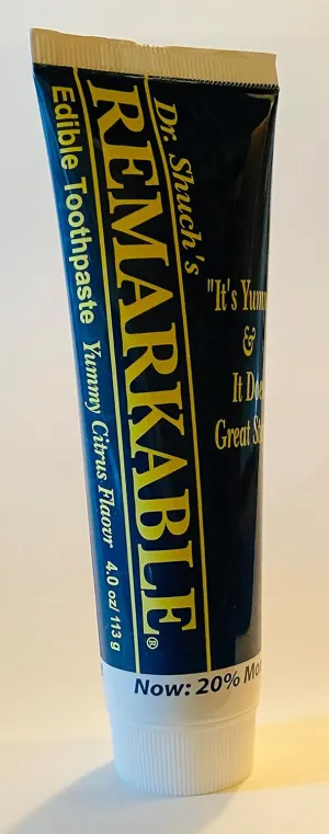 Dr. Shuch's Remarkable Edible Toothpaste