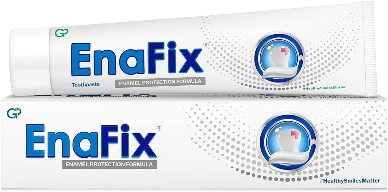 ENA..fix. Anti Cavity Toothpaste | Fluoride Free Toothpaste with Calcium and Phosphate for Enamel Remineralisation and Fighting Tooth Decay,Oral Care (Pack of 1) 70g Each
