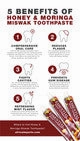 Essential Palace: Honey & Moringa Miswak Toothpaste