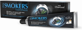 Eva Smokers Charcoal Toothpaste Powerful Stain Remover That Helps You to Get Rid You of Coffee Stained Teeth Halal (1.76 oz / 50 gm Each Pack)