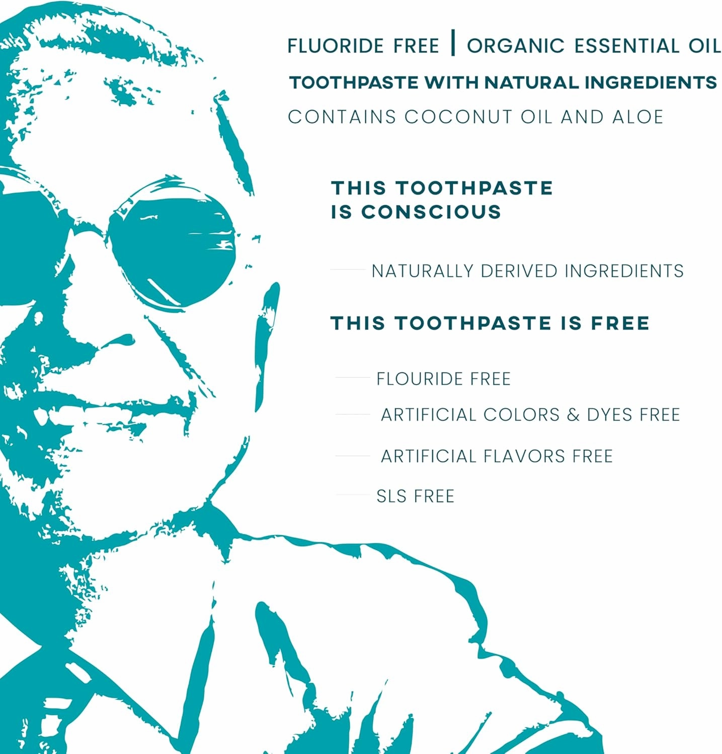 Fluoride-Free Mint Toothpaste for Fresh Breath, Gentle on Teeth, Natural Ingredients, Eco-Friendly Bioplastic Tube, Sustainable Oral Care for Adults and Kids (3 Pack, Mix)