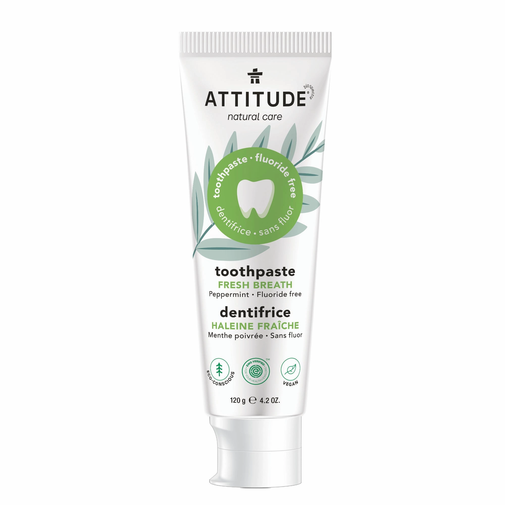Fluoride-free toothpaste – fresh breath