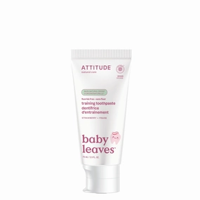 Fluoride free Training Toothpaste : baby leaves™