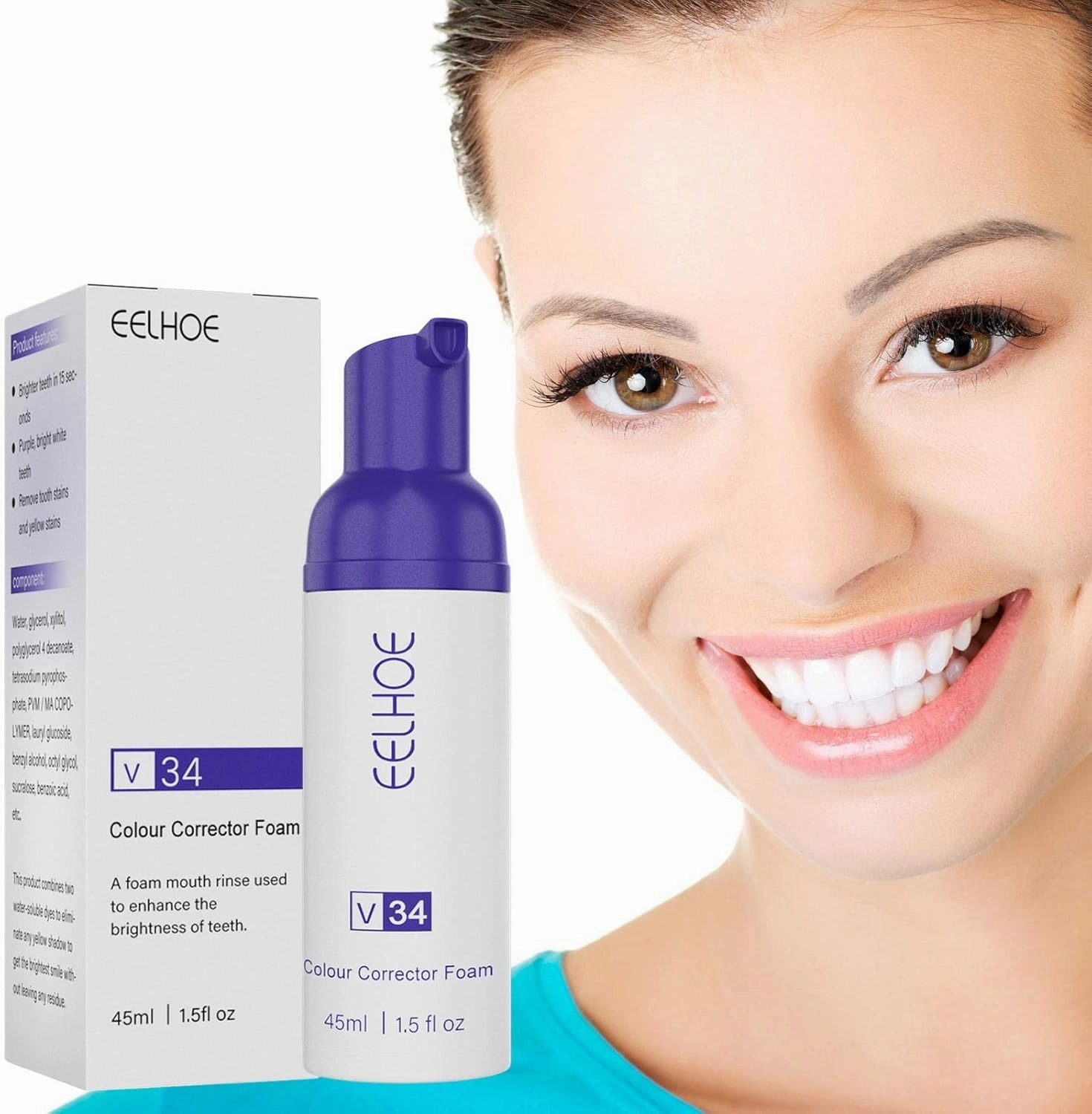Foaming Toothpaste | Teeth Whitening Toothpastes | Foam Teeth Whitening Stain Removal Toothpaste, Oral Care-Toothpaste Replacement, Ultra-fine Mousse Foam