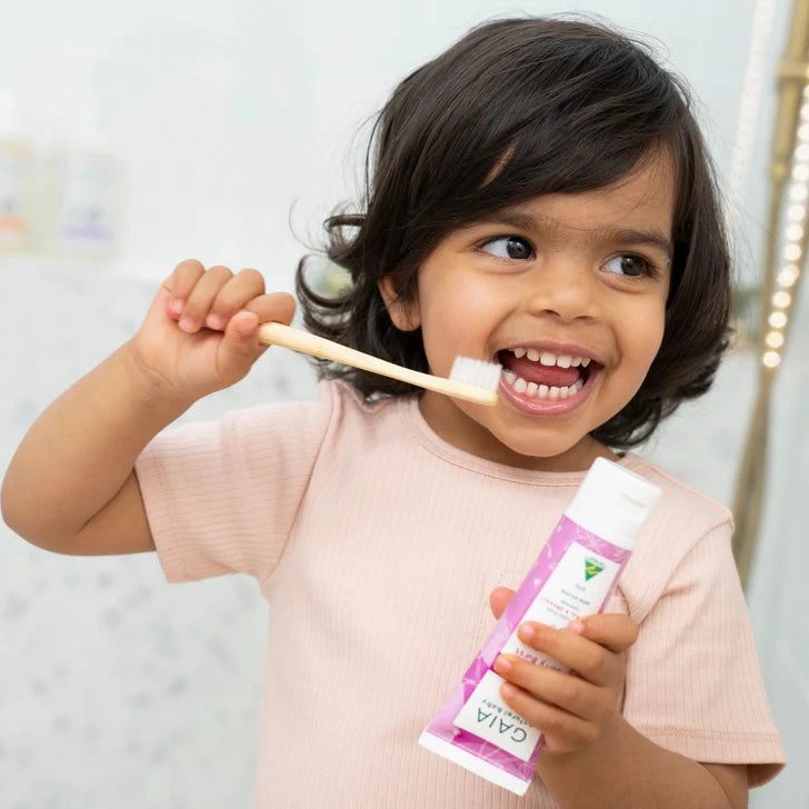 Gaia Natural Baby Probiotic Toothpaste - Berry Burst Flavour, 50g