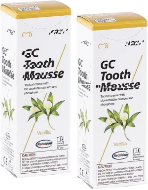 G_C Tooth M0us$e Toothpaste Vanilla Flavour (40 gram) Pack of 2 Expedite Delivery Super Saver Pack