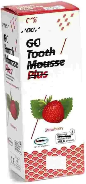 GC Tooth MooUsse Strawberry Plus 40G Pack - Strawberry Pluss Flavour