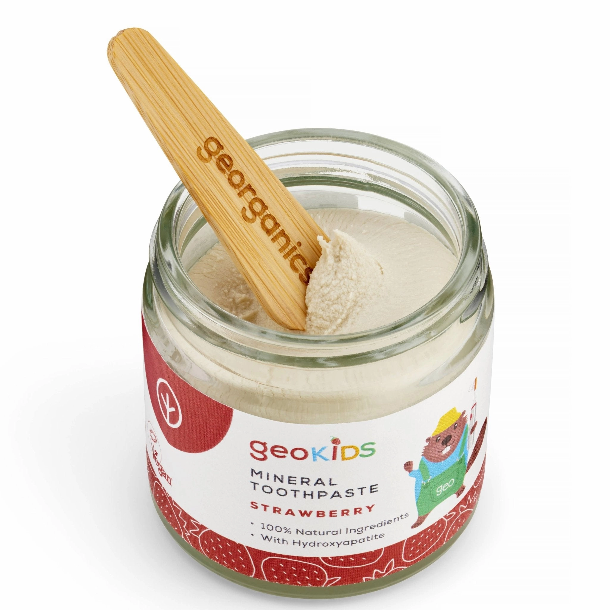 Geokids Mineral Toothpaste | Strawberry
