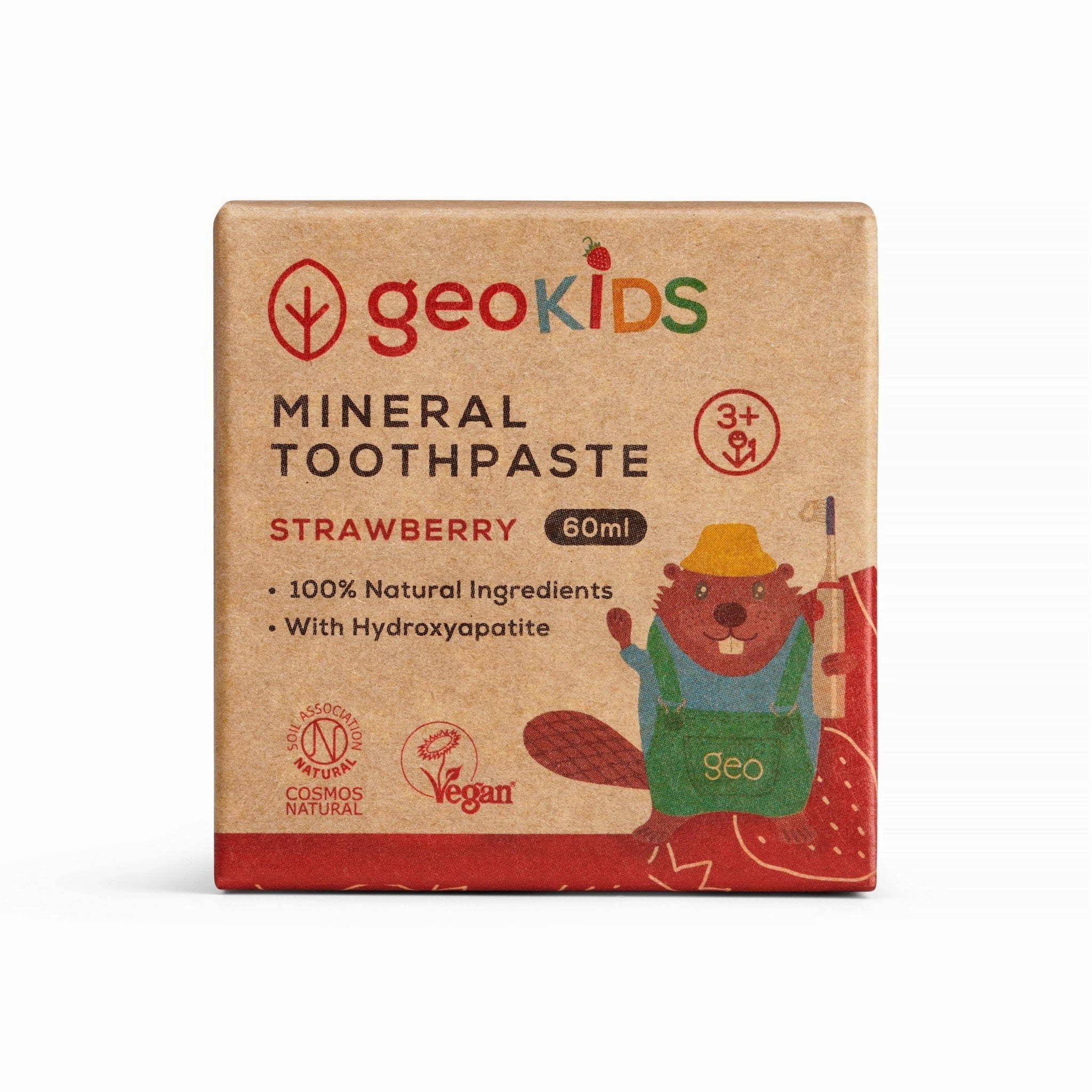 Geokids Mineral Toothpaste | Strawberry