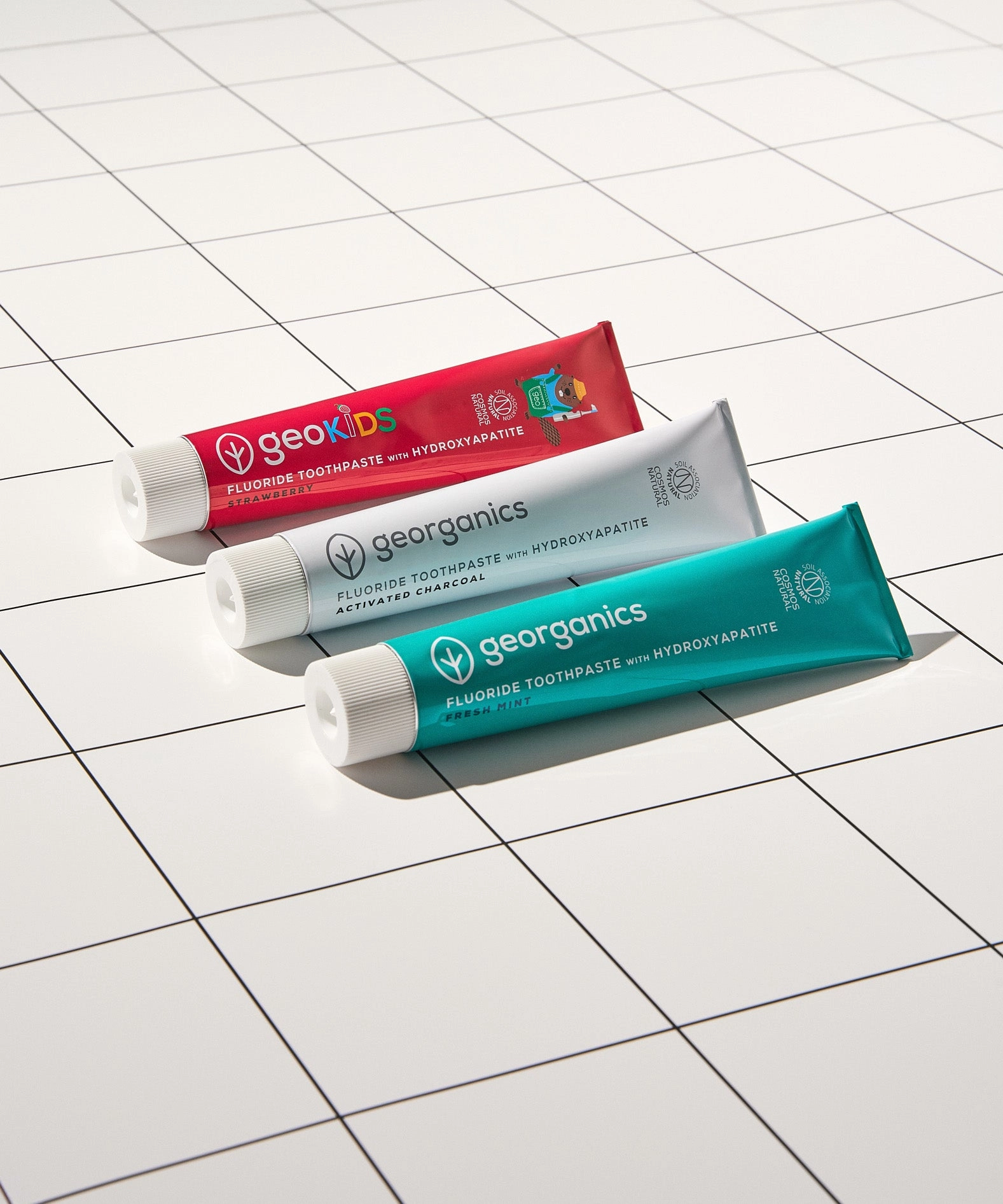 Georganics Hydroxyapatite Toothpaste  - Activated Charcoal