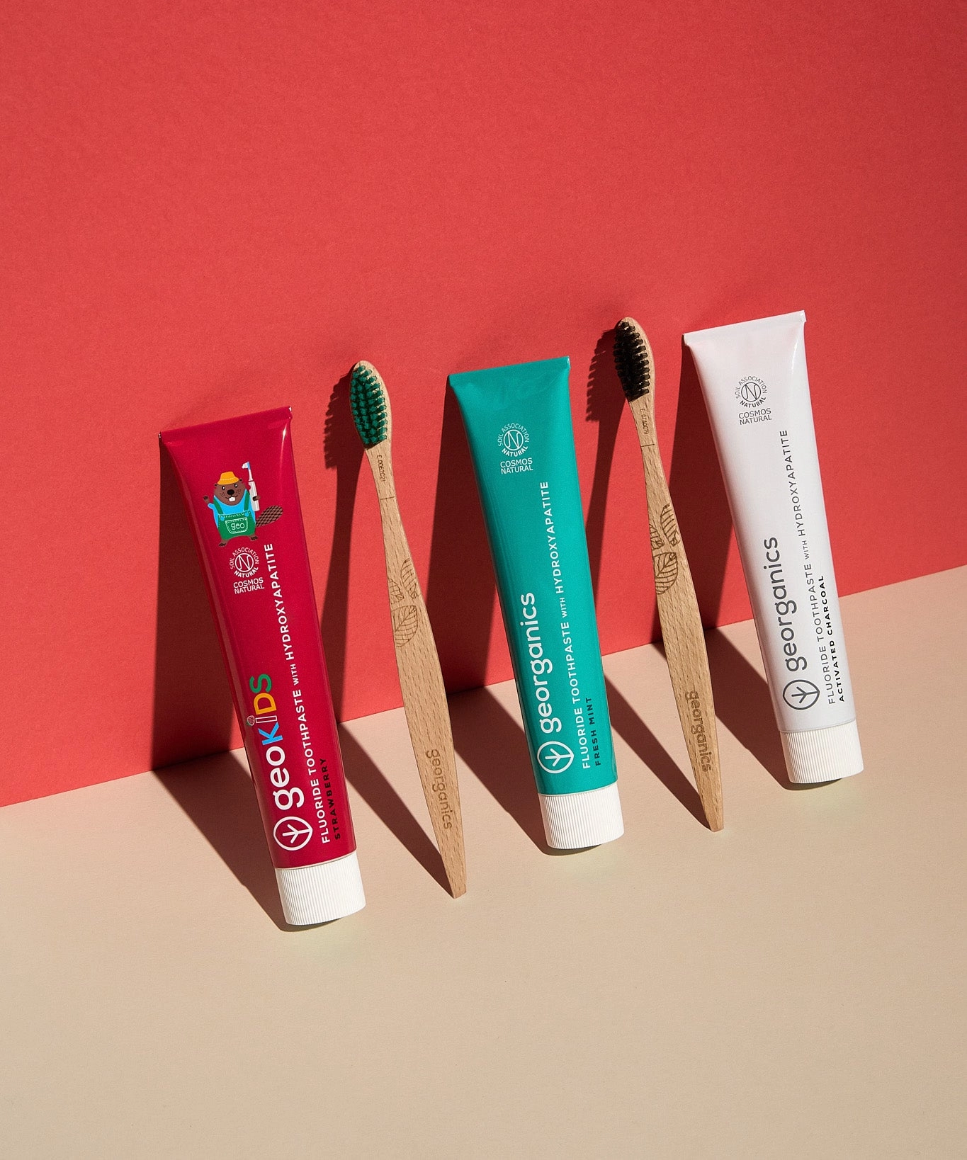 Georganics Hydroxyapatite Toothpaste  - Activated Charcoal