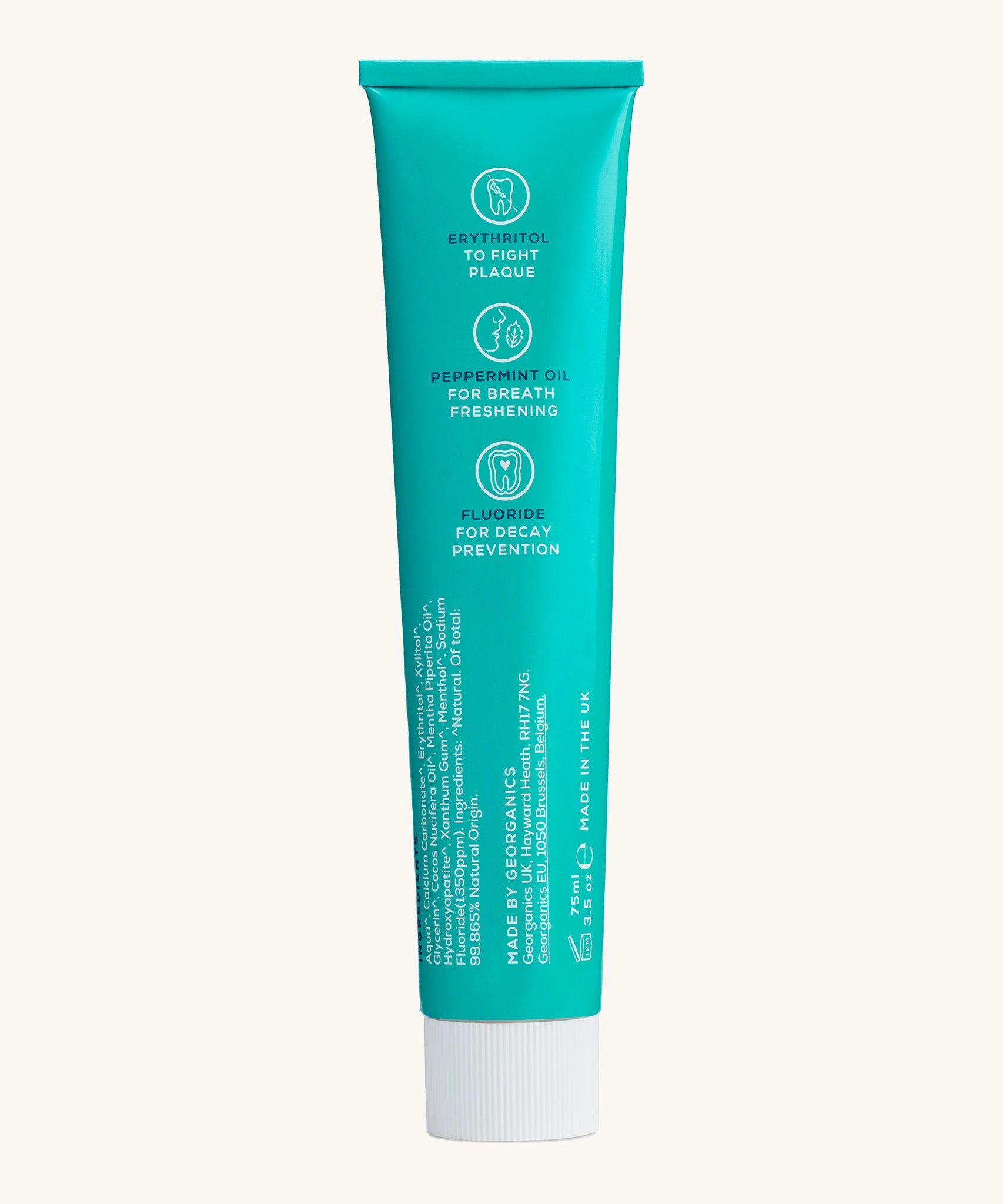Georganics Hydroxyapatite Toothpaste - Fresh Mint