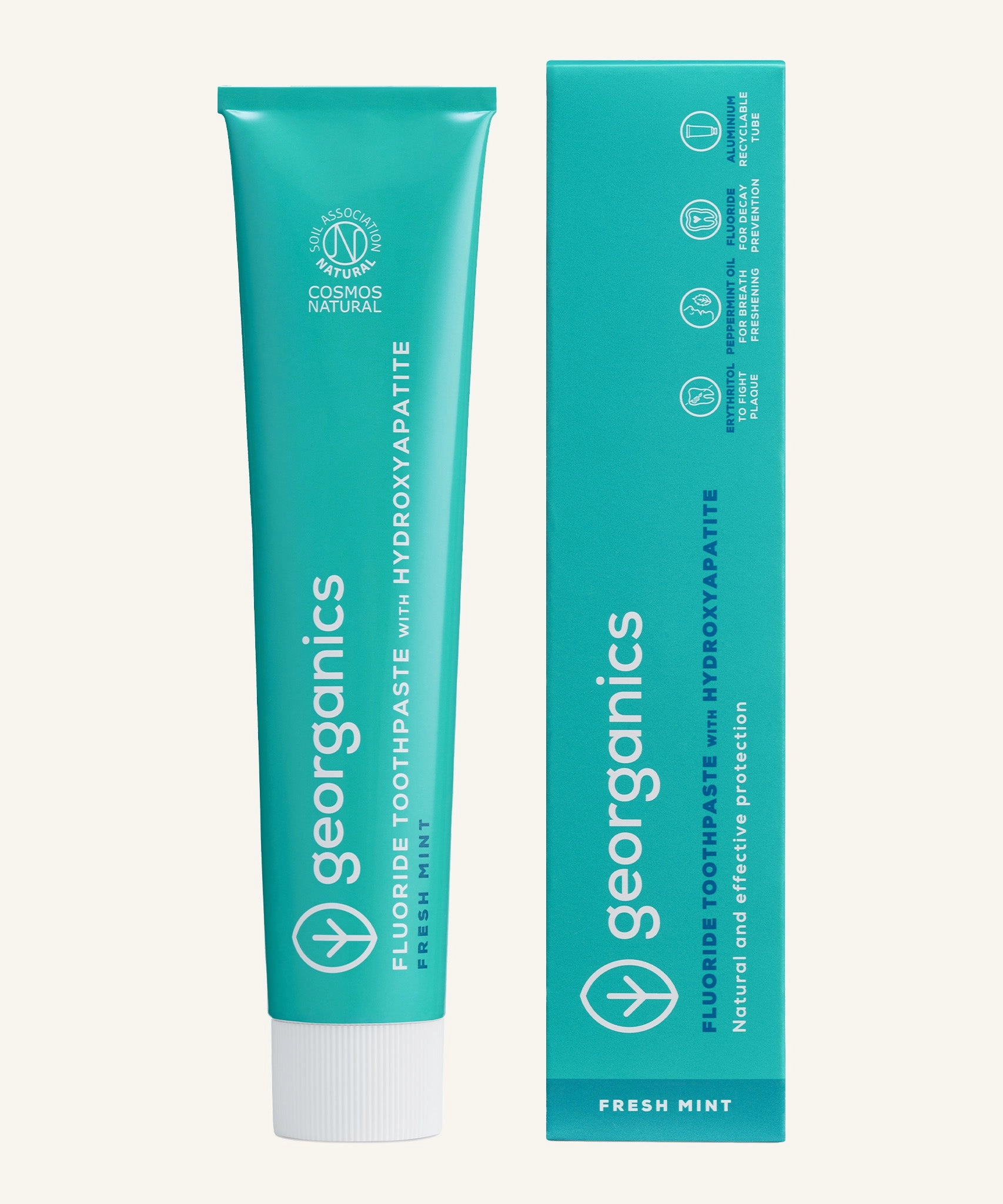 Georganics Hydroxyapatite Toothpaste - Fresh Mint