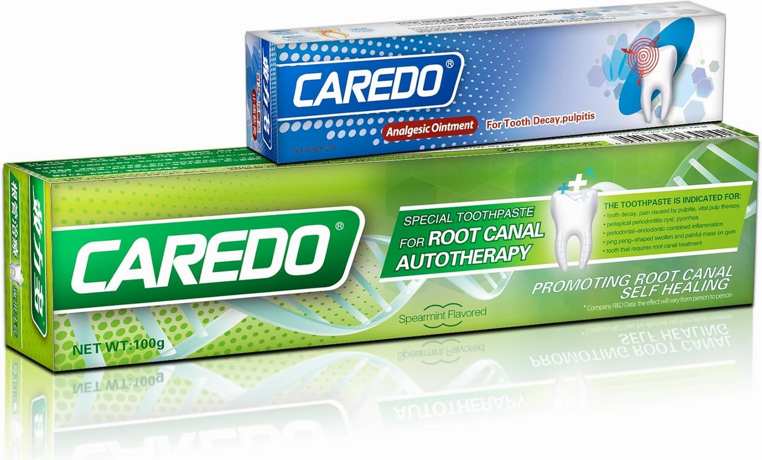 Gingivitis Toothpaste Avoid Root Canal Pulpitis for Adults, Gingivitis at Home, Gum for Receding Gums with Hydroxyapatite Toothpaste (100g 16g 2pcs)