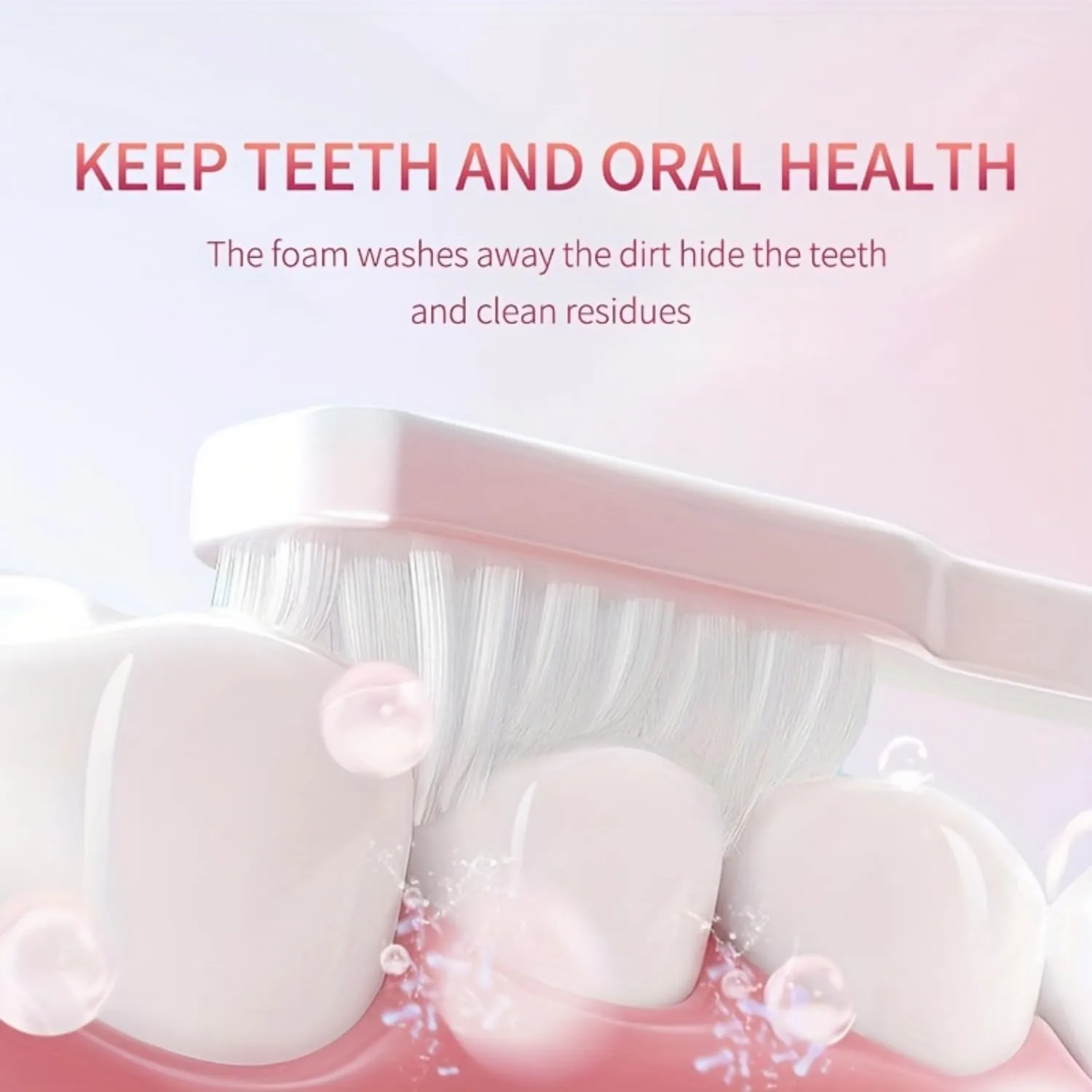 Glamvorateeth Triple Whitening Niacinamide Toothpaste, Natural Long-Lasting Fresh Whitening Gel Toothpaste for Adults, Repair and Protect Teeth Fresh Breath (1)