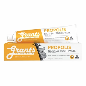 Grants Propolis Natural Toothpaste Fluoride Free - 12 Pack