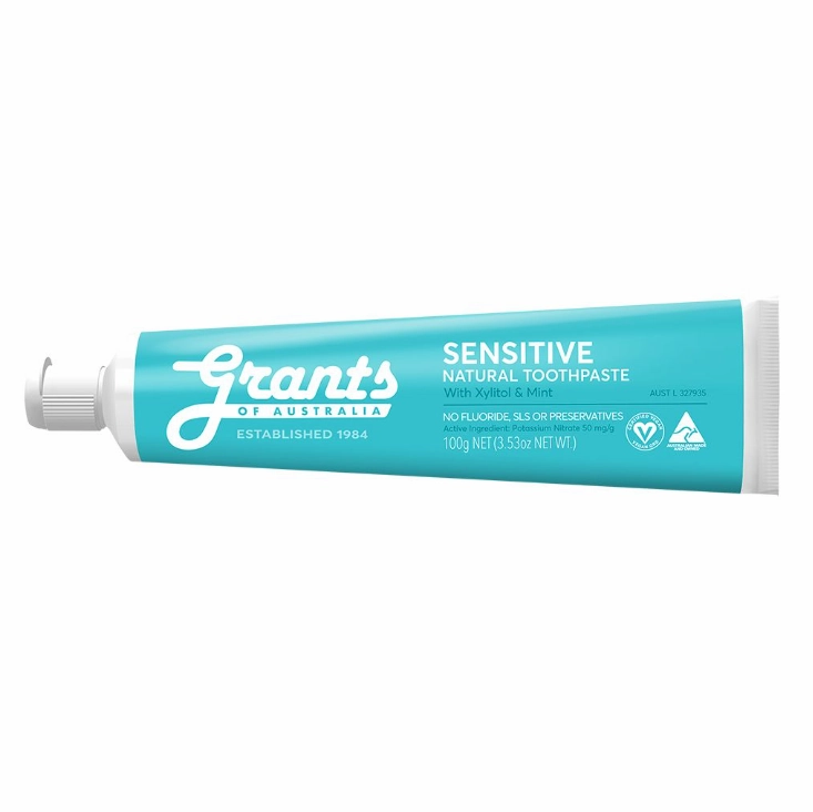 Grants Sensitive Toothpaste 100g - 12 Pack