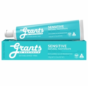 Grants Sensitive Toothpaste 100g - 12 Pack