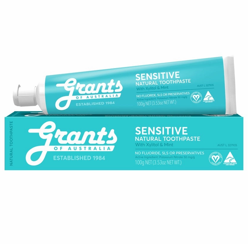 Grants Sensitive Toothpaste 100g - 12 Pack