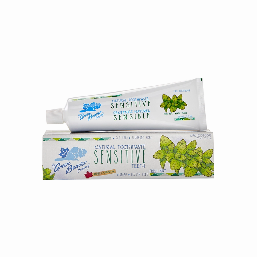 Green Beaver Sensitive Teeth Fresh Mint Toothpaste 75ml