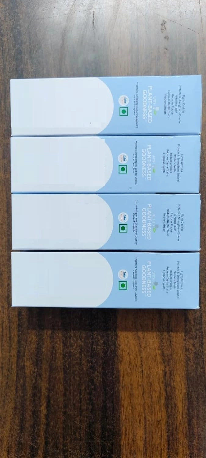 GT Plant-Based Multi-Action Toothpaste, Cavity Protection (50gmX4)