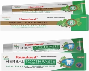 Hamdard Paan Total Oral Care Toothpaste – 200g (Pack of 2) | Herbal Ayurvedic Toothpaste with Paan Flavor | Fluoride-Free | Gum Care, Fresh Breath & Natural Oral Hygiene