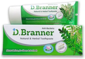 Herbal Natural Toothpaste Fluoride Free - Ingredients Neem Leaves with Clove, Mint, Camphor, and Herb Formula for Gum Health, Refreshing Bad Breath, Vegan Toothpaste for Adults (1)