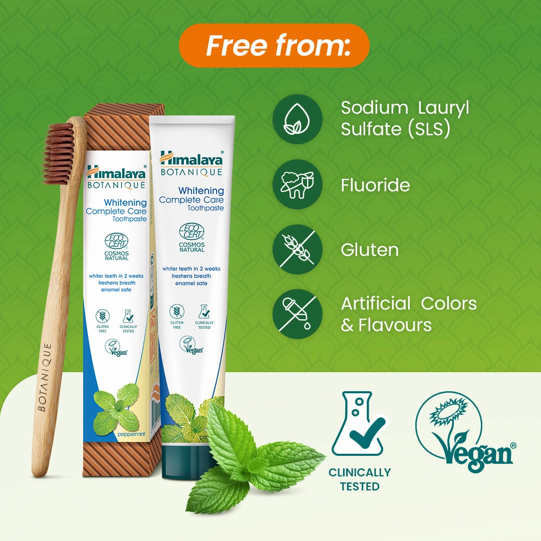 Himalaya Botanique Whitening Complete Care Toothpaste - Peppermint 75 ml