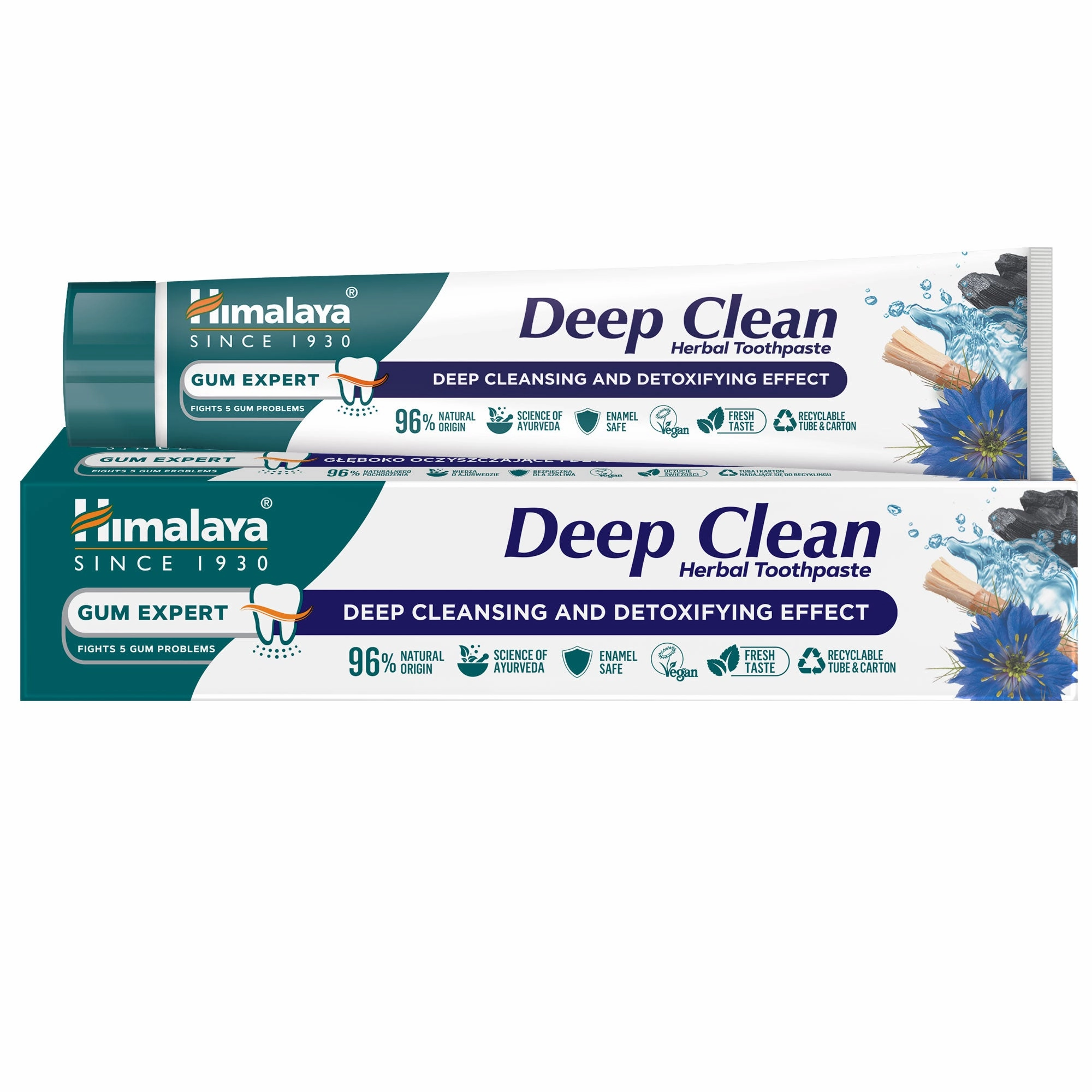 Himalaya Gum Expert Deep Clean Herbal Toothpaste - 75 ml